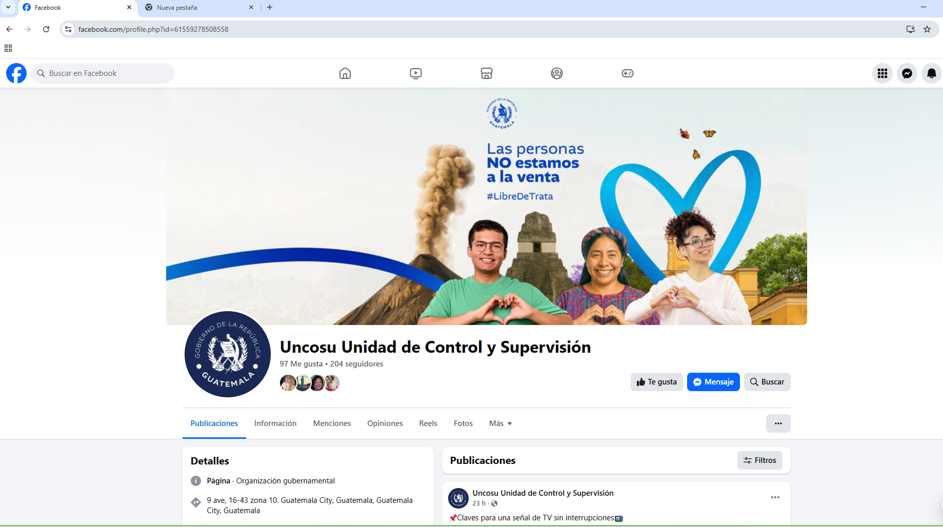 perfil de fb